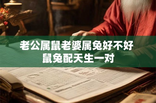 老公属鼠老婆属兔好不好 鼠兔配天生一对