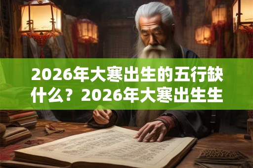 2026年大寒出生的五行缺什么？2026年大寒出生生辰八字