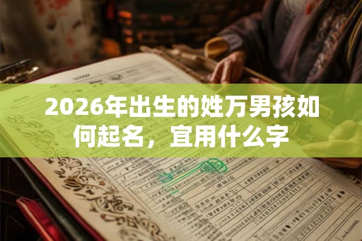 2026年出生的姓万男孩如何起名，宜用什么字