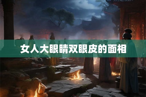 女人大眼睛双眼皮的面相