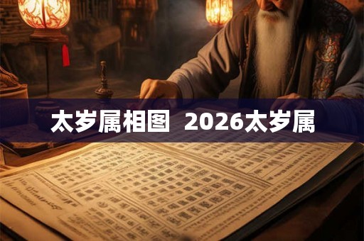 太岁属相图  2026太岁属