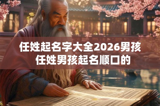 任姓起名字大全2026男孩  任姓男孩起名顺口的