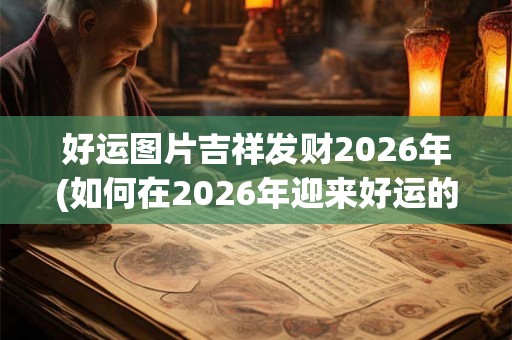好运图片吉祥发财2026年(如何在2026年迎来好运的吉祥发财？)