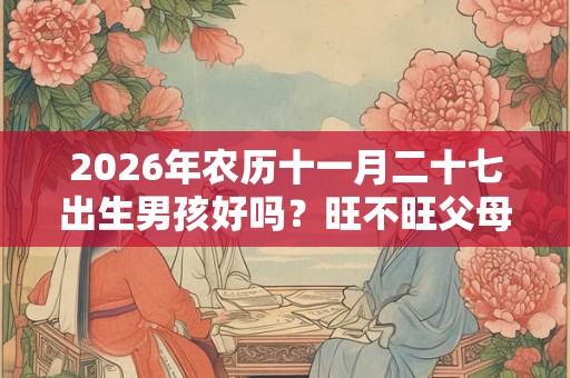 2026年农历十一月二十七出生男孩好吗？旺不旺父母？
