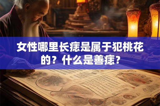 女性哪里长痣是属于犯桃花的?什么是善痣? 女性哪里长痣是属于犯桃花的?什么是善痣?