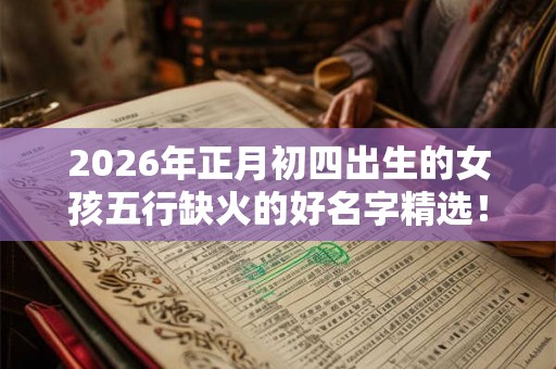 2026年正月初四出生的女孩五行缺火的好名字精选! 2026年正月初四出生的女孩五行缺火的好名字精选!