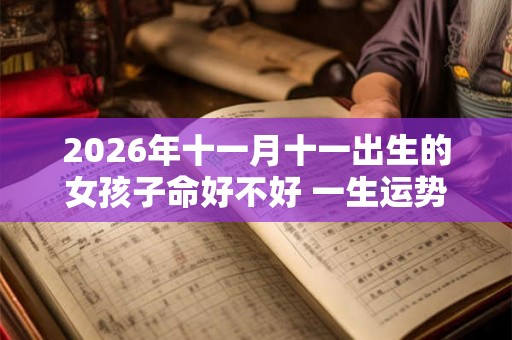 2026年十一月十一出生的女孩子命好不好 一生运势咋样