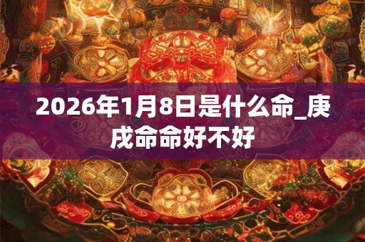 2026年1月8日是什么命_庚戌命命好不好 2026年1月8日是什么命_庚戌命命好不好