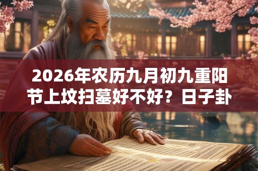 2026年农历九月初九重阳节上坟扫墓好不好？日子卦象如何？