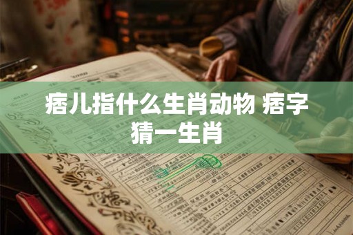 痞儿指什么生肖动物 痞字猜一生肖