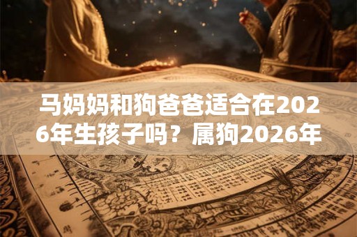 马妈妈和狗爸爸适合在2026年生孩子吗？属狗2026年运势如何？