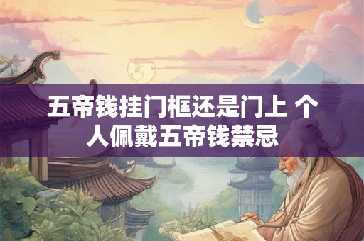 五帝钱挂门框还是门上 个人佩戴五帝钱禁忌