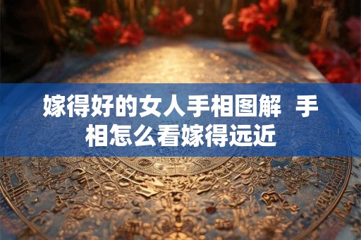 嫁得好的女人手相图解  手相怎么看嫁得远近