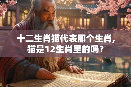 十二生肖猫代表那个生肖,猫是12生肖里的吗？
