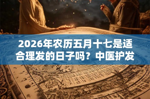 2026年农历五月十七是适合理发的日子吗?中医护发药膳方 2026年农历五月十七是适合理发的日子吗?中医护发药膳方