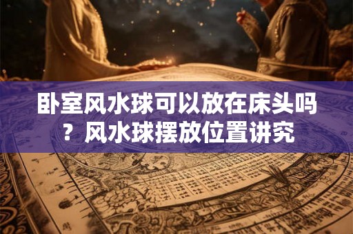 卧室风水球可以放在床头吗？风水球摆放位置讲究