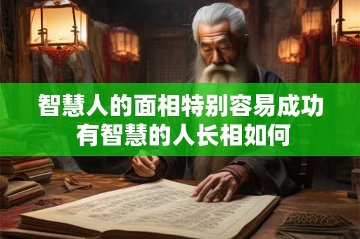 智慧人的面相特别容易成功 有智慧的人长相如何