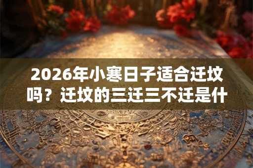 2026年小寒日子适合迁坟吗?迁坟的三迁三不迁是什么? 2026年小寒日子适合迁坟吗?迁坟的三迁三不迁是什么?