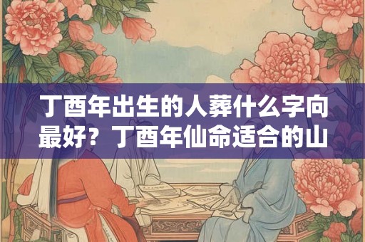 丁酉年出生的人葬什么字向最好？丁酉年仙命适合的山向