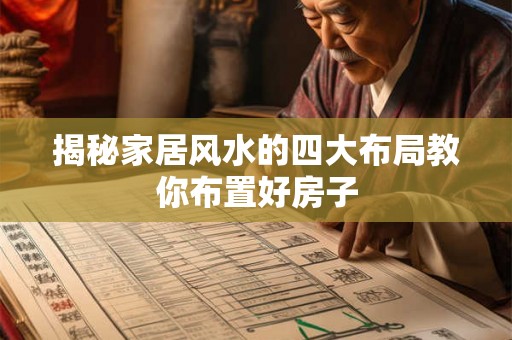 揭秘家居风水的四大布局教你布置好房子