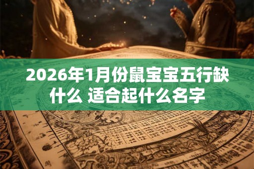 2026年1月份鼠宝宝五行缺什么 适合起什么名字 2026年1月份鼠宝宝五行缺什么 适合起什么名字