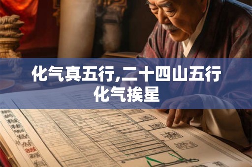 化气真五行,二十四山五行化气挨星
