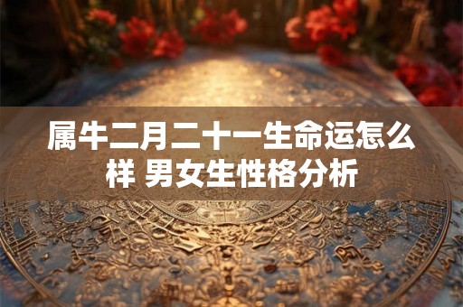 属牛二月二十一生命运怎么样 男女生性格分析