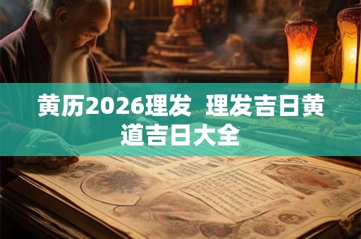 黄历2026理发 理发吉日黄道吉日大全 黄历2026理发 理发吉日黄道吉日大全