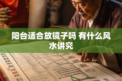 阳台适合放镜子吗 有什么风水讲究