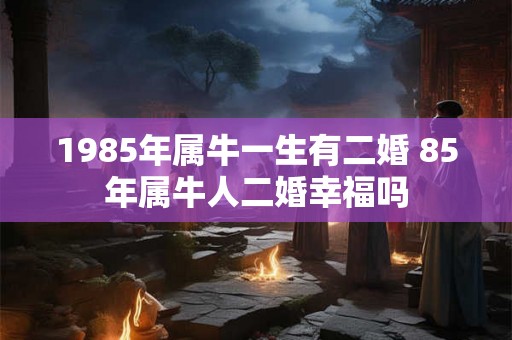 1985年属牛一生有二婚 85年属牛人二婚幸福吗