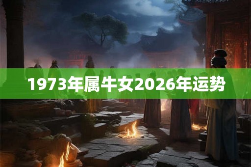 1973年属牛女2026年运势