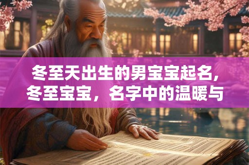 冬至天出生的男宝宝起名,冬至宝宝，名字中的温暖与吉祥