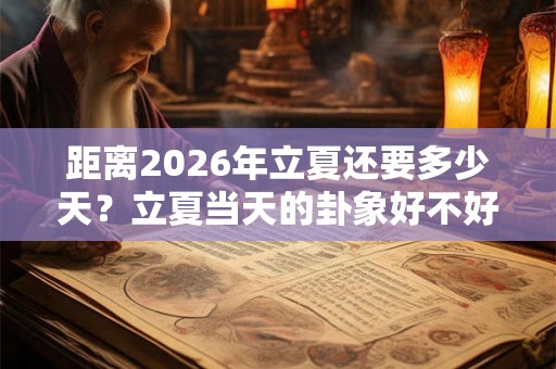 距离2026年立夏还要多少天？立夏当天的卦象好不好？