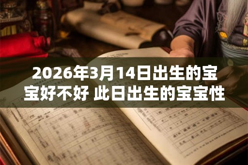 2026年3月14日出生的宝宝好不好 此日出生的宝宝性格