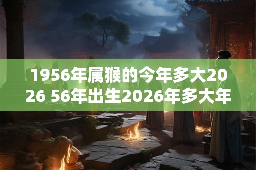1956年属猴的今年多大2026 56年出生2026年多大年龄