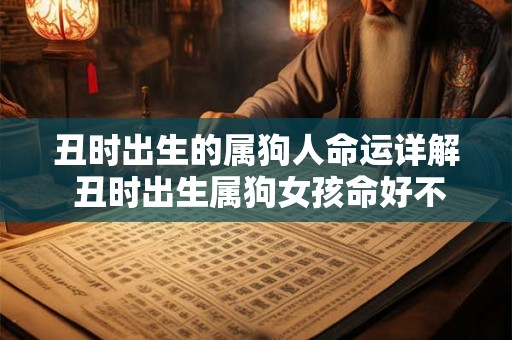 丑时出生的属狗人命运详解 丑时出生属狗女孩命好不好