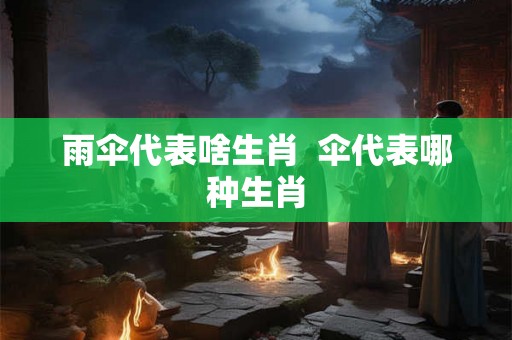 雨伞代表啥生肖  伞代表哪种生肖