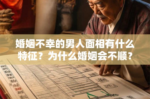 婚姻不幸的男人面相有什么特征？为什么婚姻会不顺？
