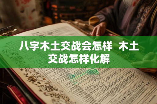 八字木土交战会怎样  木土交战怎样化解