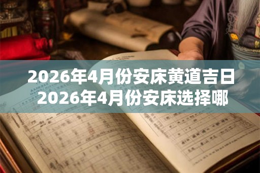 2026年4月份安床黄道吉日 2026年4月份安床选择哪些黄道吉日
