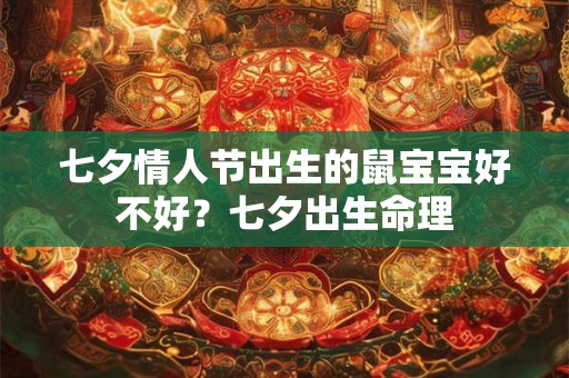 七夕情人节出生的鼠宝宝好不好？七夕出生命理