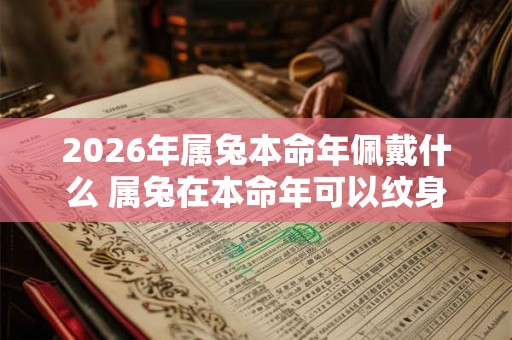 2026年属兔本命年佩戴什么 属兔在本命年可以纹身吗