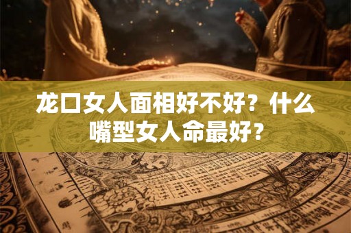 龙口女人面相好不好？什么嘴型女人命最好？
