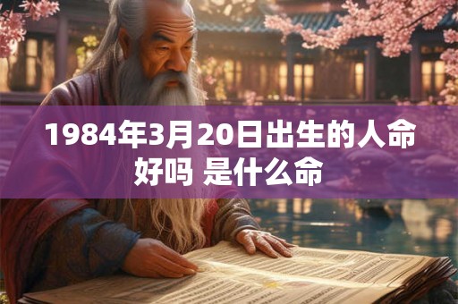 1984年3月20日出生的人命好吗 是什么命