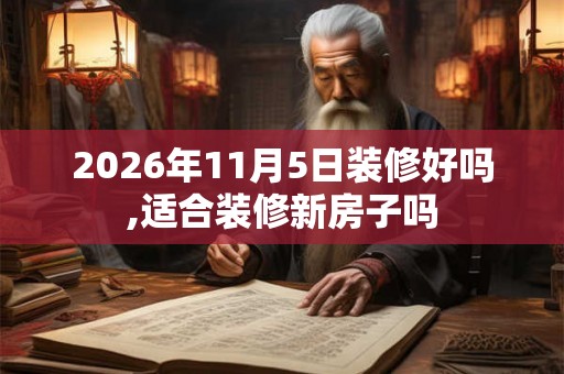 2026年11月5日装修好吗,适合装修新房子吗