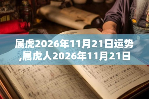 属虎2026年11月21日运势,属虎人2026年11月21日财运,生肖虎2026年11月21日运势