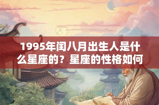 1995年闰八月出生人是什么星座的？星座的性格如何？