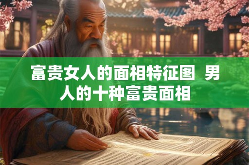 富贵女人的面相特征图  男人的十种富贵面相