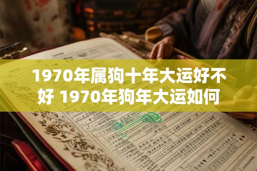 1970年属狗十年大运好不好 1970年狗年大运如何
