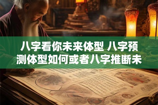 八字看你未来体型 八字预测体型如何或者八字推断未来体重